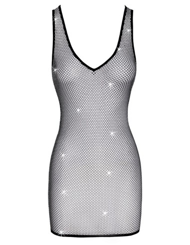 Mini robe maille et strass - Cottelli PARTY